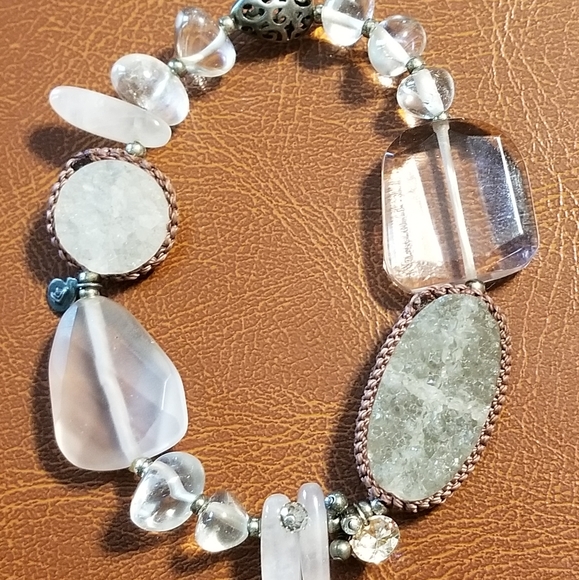 Silpada Sterling Silver & Stone Bracelet